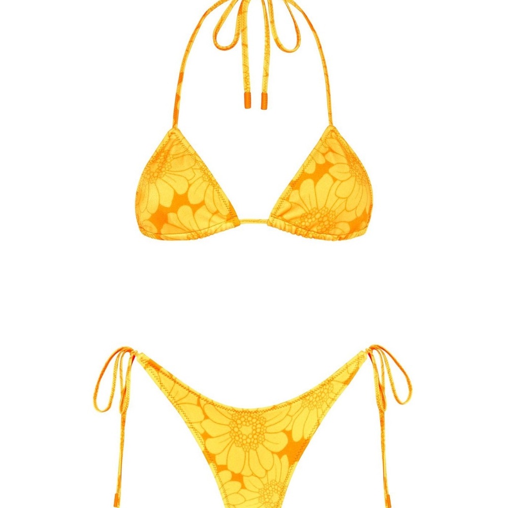 Triangl AVAH - TANGERINE FLORAL two piece